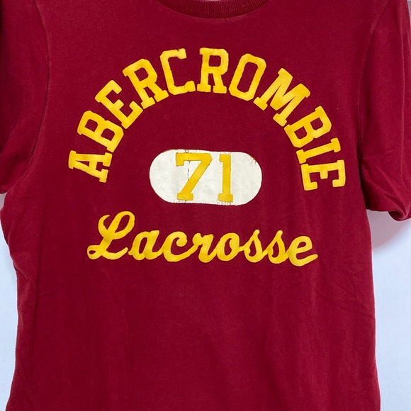 Abercrombie & Fitch Muscle Lacrosse Crew T-shirt - Picture 2 of 7